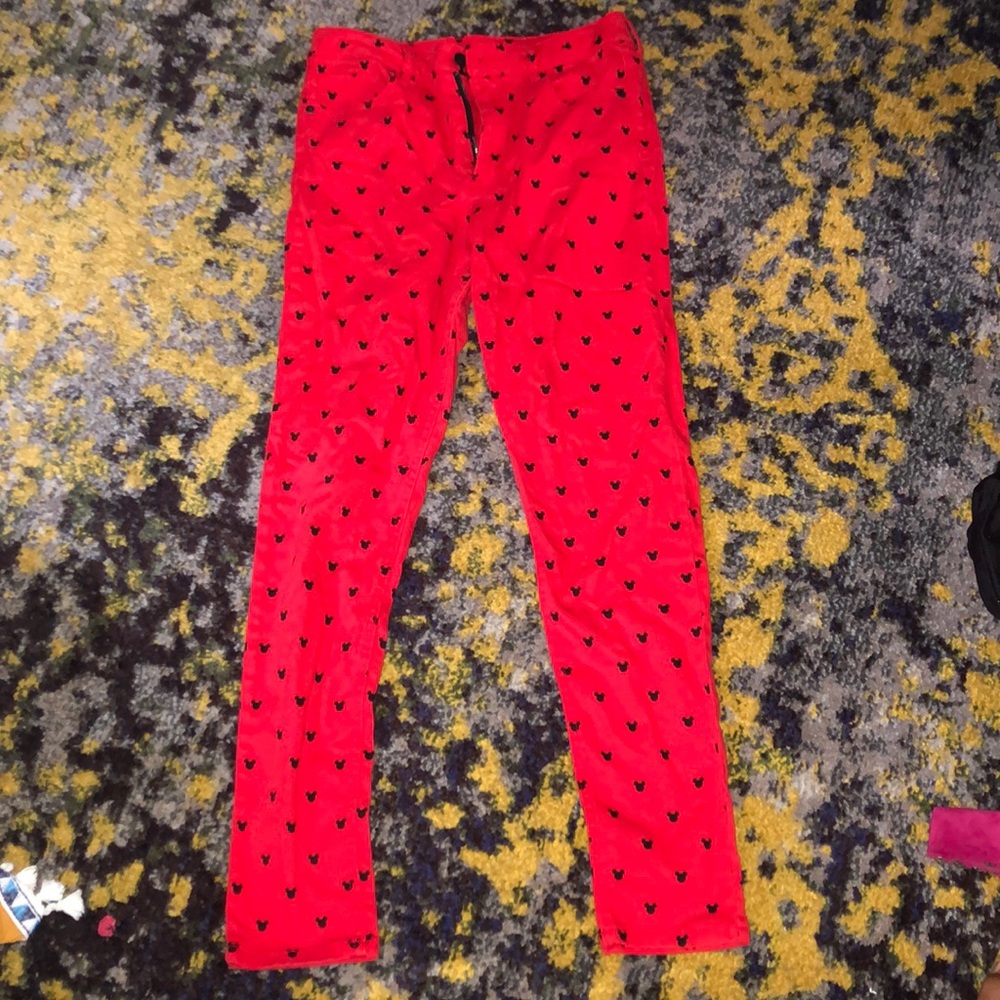 Mickey Mouse themed pants